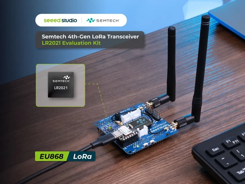 Оценочный комплект Semtech LR2021 LoRa Plus-EU868 | Семтех | Лора | СЯО nRF54L15