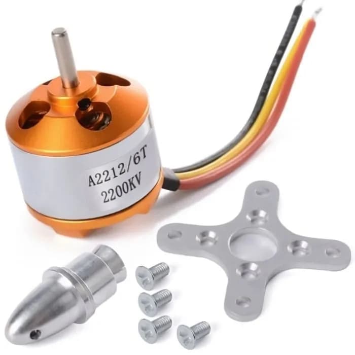 A2212 2200Kv 6T Бесщеточный двигатель с выносным бегунком для самолета, квадрокоптера, вертолета