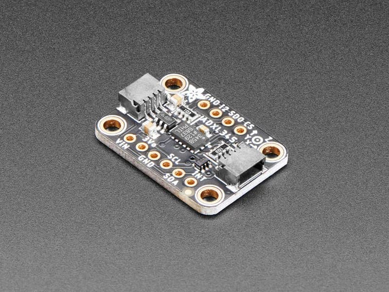 ADXL345 - Трехосевой акселерометр (+-2g/4g/8g/16g) с I2C/SPI STEMMA QT / Qwiic