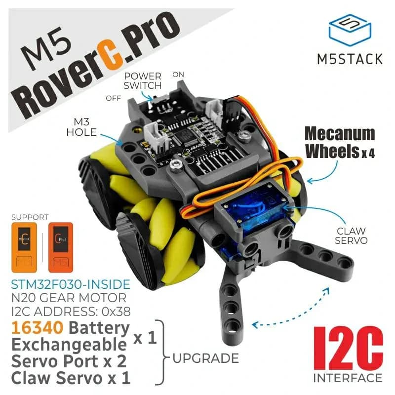 RoverC Pro (без M5StickC)