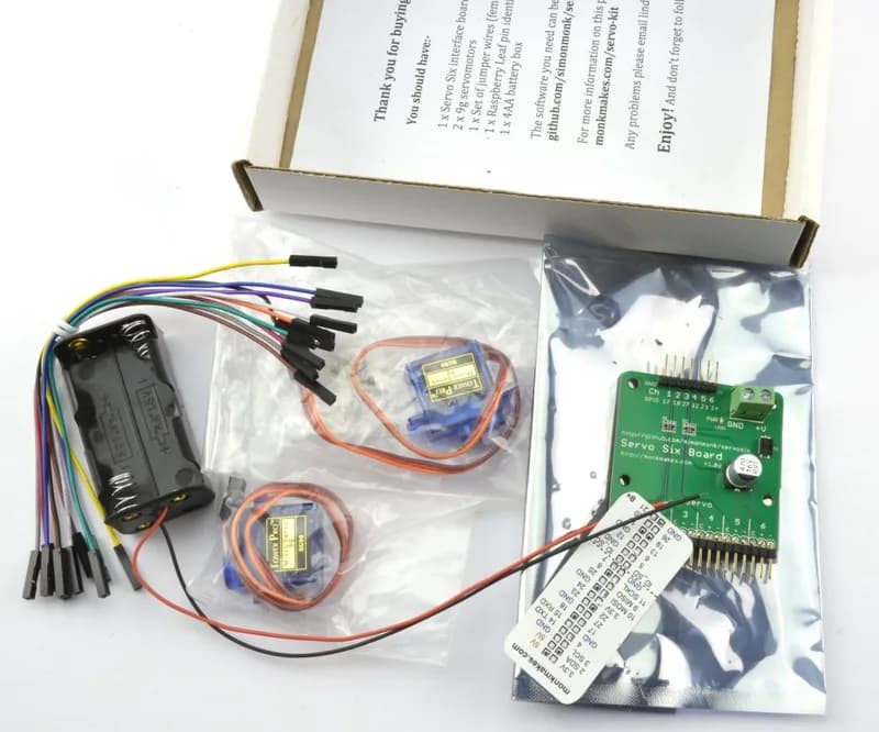 Сервокомплект для Raspberry Pi