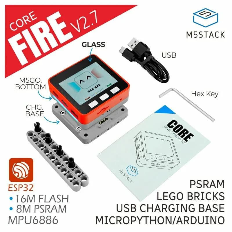M5Stack FIRE IoT PSRAM V2.7