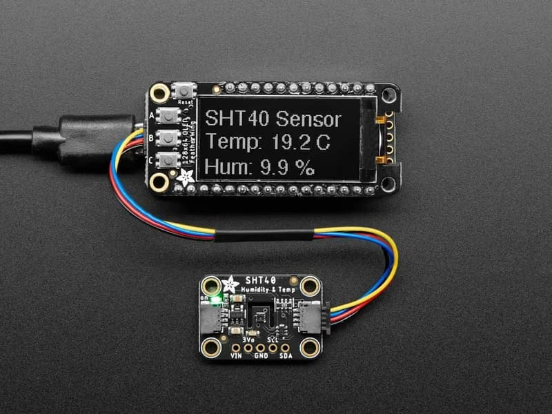 Adafruit Sensirion SHT40 Датчик температуры и влажности STEMMA QT / Qwiic
