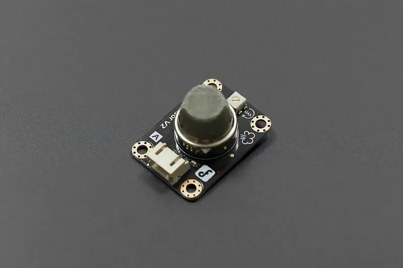 Gravity: Аналоговый датчик газа сжиженного нефтяного газа (MQ5) для Arduino