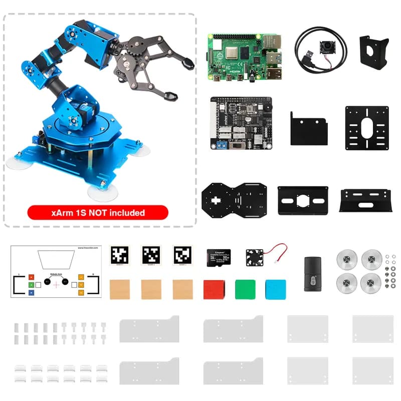 Комплект расширения Raspberry Pi 4B для роботизированной руки xArm