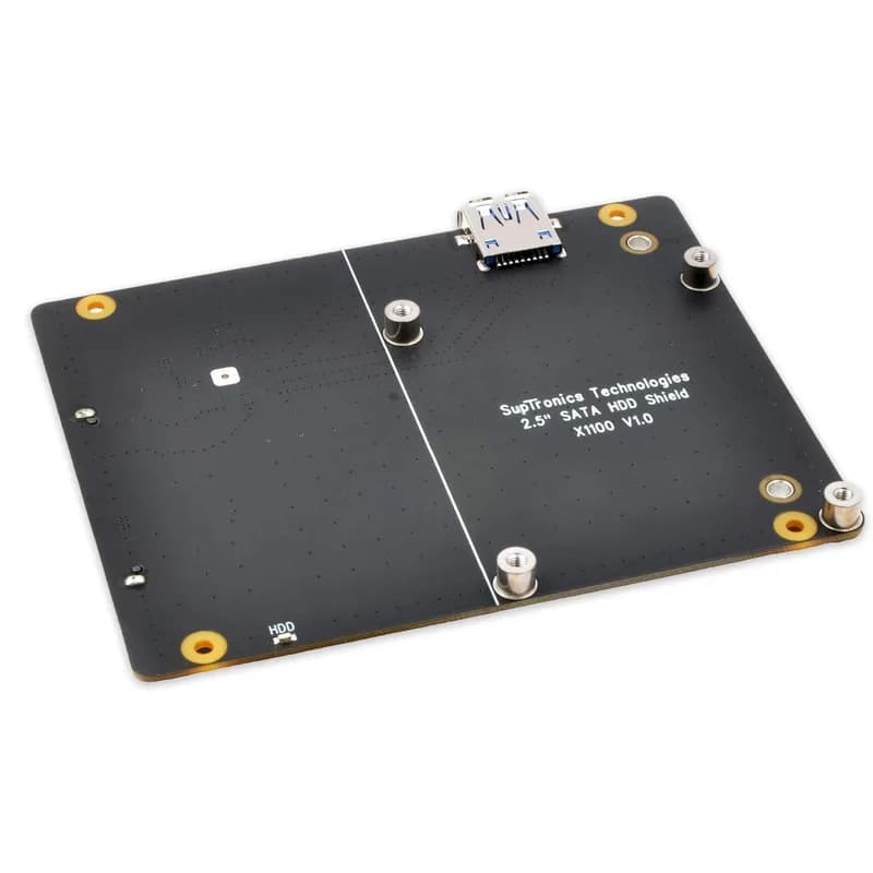 Надстройка SupTronics X1100 USB to SATA 2,5 дюйма для Raspberry Pi 5
