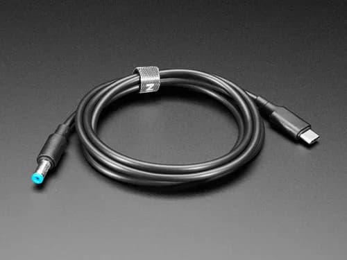 Кабель USB Type C 3.1 PD с цилиндрическим разъемом 5,5 мм — выход 20 В, 5 А