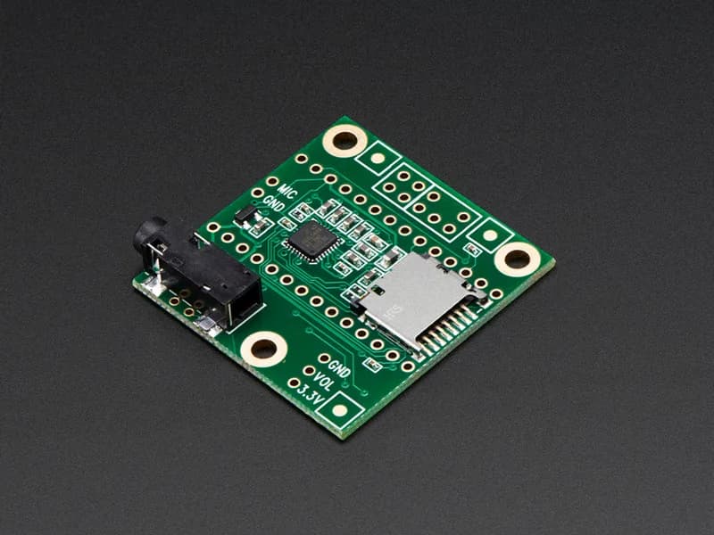 Плата аудиоадаптера для Teensy 3.0–3.2, 3.5 и 3.6