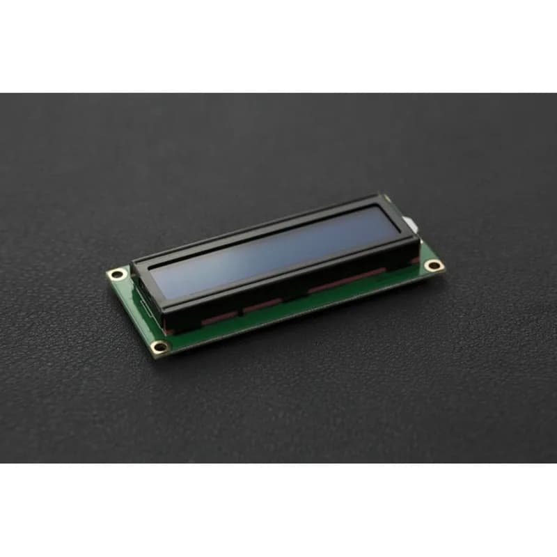 Базовый ЖК-дисплей 16x2 символов — белый на синем, 5 В