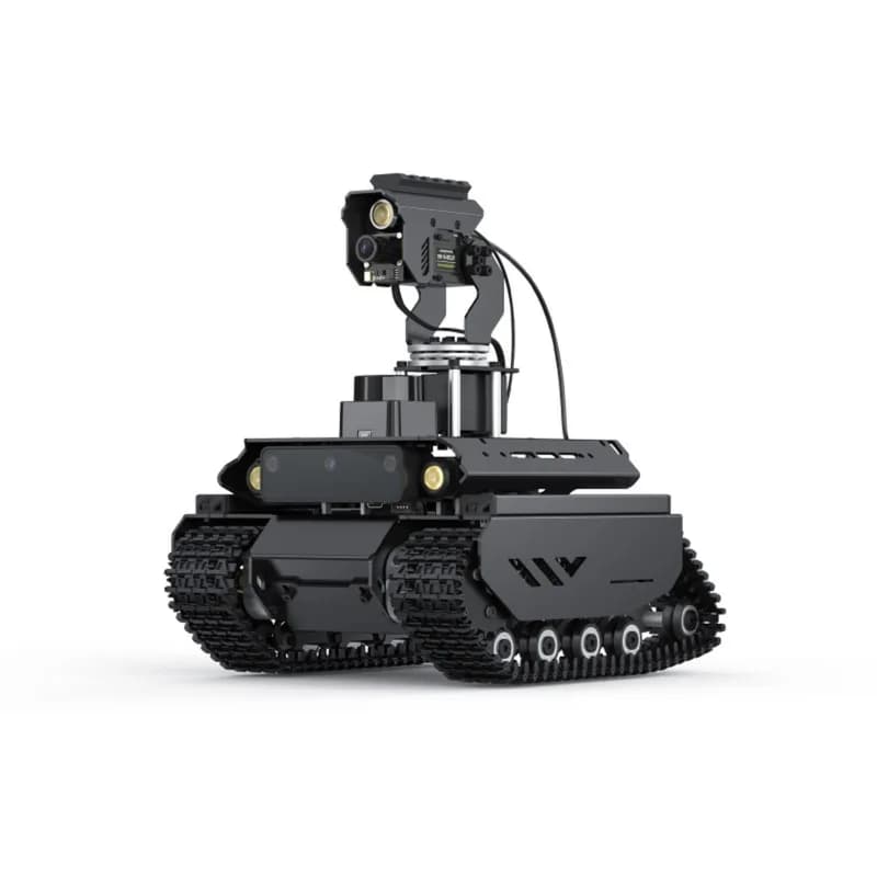 Waveshare UGV Beast ROS2 Комплект шасси внедорожного робота с открытым исходным кодом для искусственного интеллекта с Raspberry Pi 4B и функцией Pan Tilt — PT PI4B