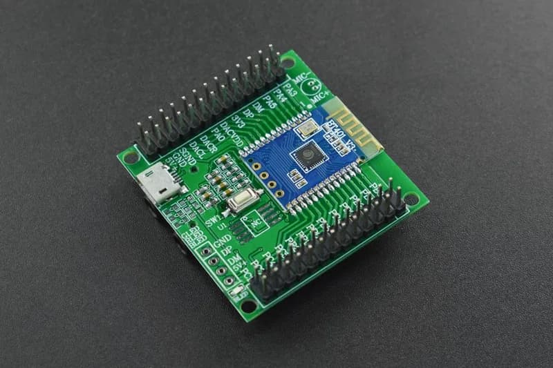Оценочная плата для модуля сквозного аудио и BLE/SPP — Bluetooth 5.0