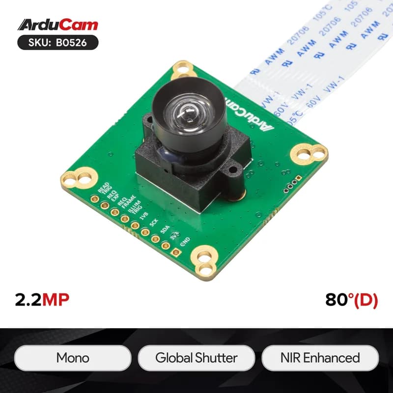 Mira220 Arducam PiVariety 2,2 МП