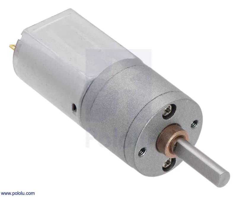 25:1 Металлический мотор-редуктор 20Dx41L мм 6V CB