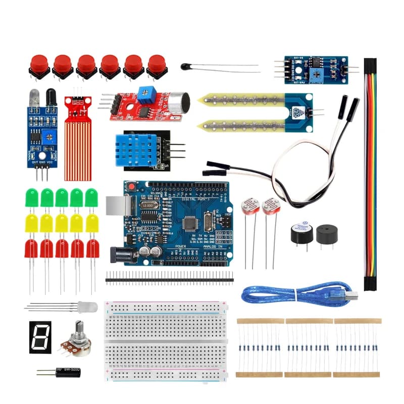 Базовый стартовый комплект Makerlab для Uno R3 — набор C