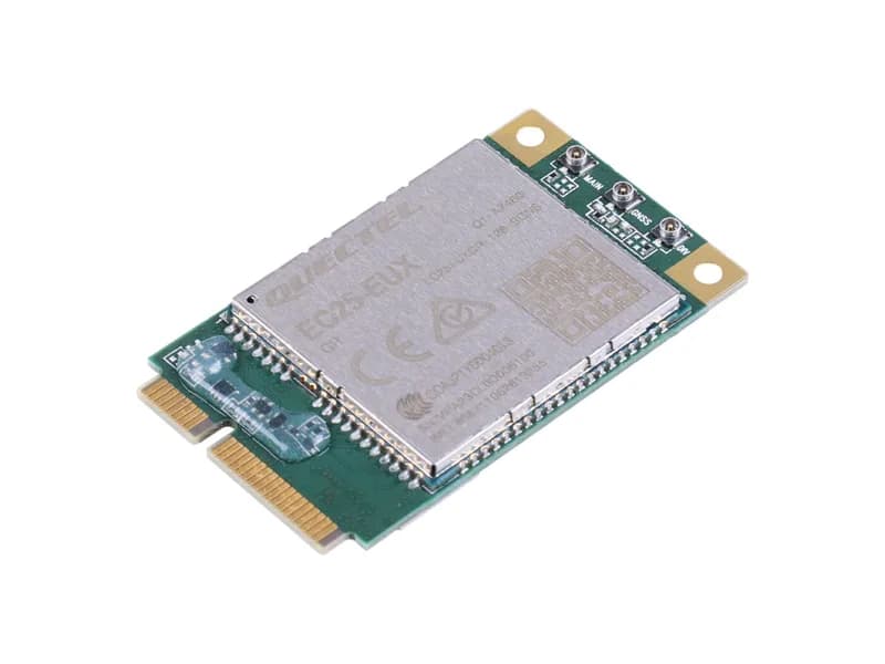 LTE Cat 4 EC25-EUX-mini-PCIe — связь 2G/3G/4G, встроенная поддержка нескольких операторов GNSS, EMEA и Таиланда