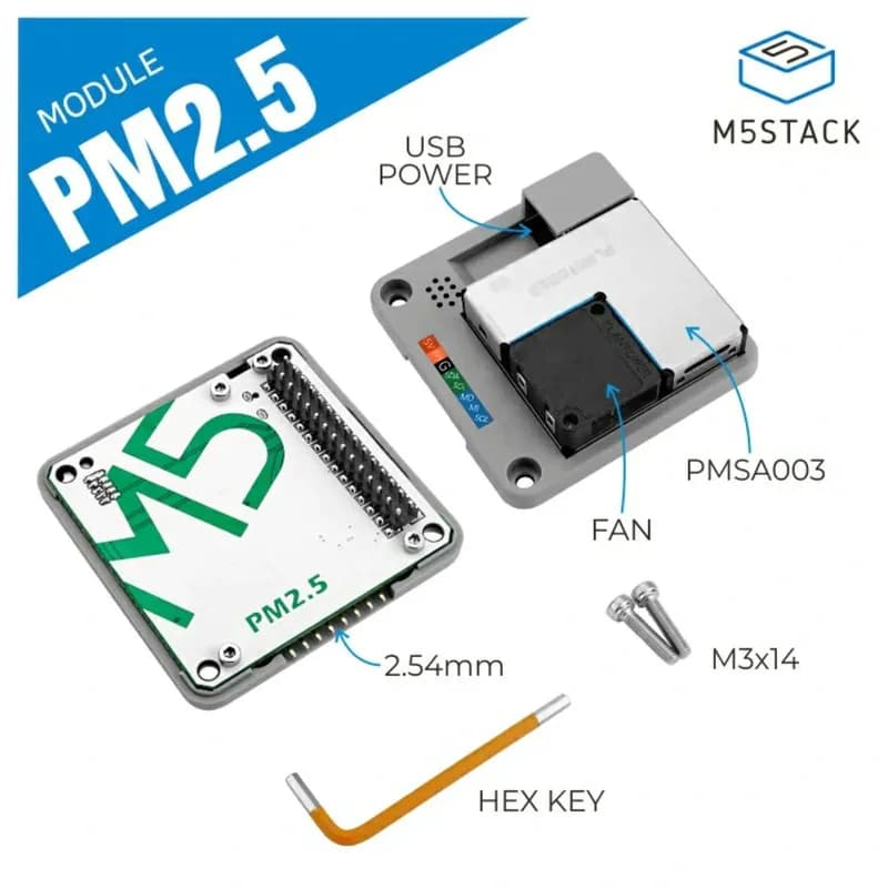 M5Stack PM2.5 PMSA003