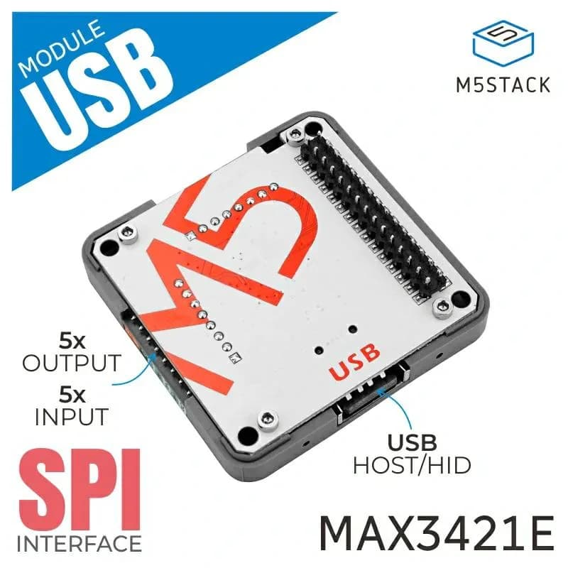 M5Stack MAX3421E USB --