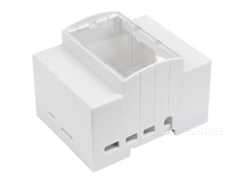 Корпус из АБС-пластика Raspberry Pi 4 на DIN-рейку — просторный салон