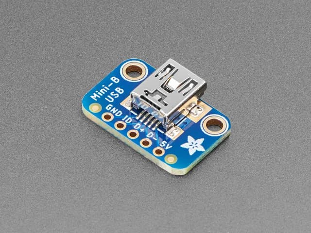 Коммутационная плата USB Mini-B
