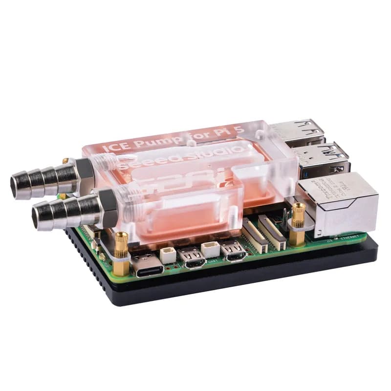 52Pi Блок водяного охлаждения насоса ICE для Raspberry Pi 5