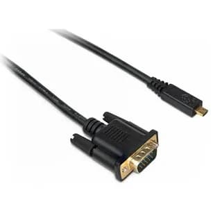 Кабель Micro HDMI — VGA, 1 м, черный (789-21060902)