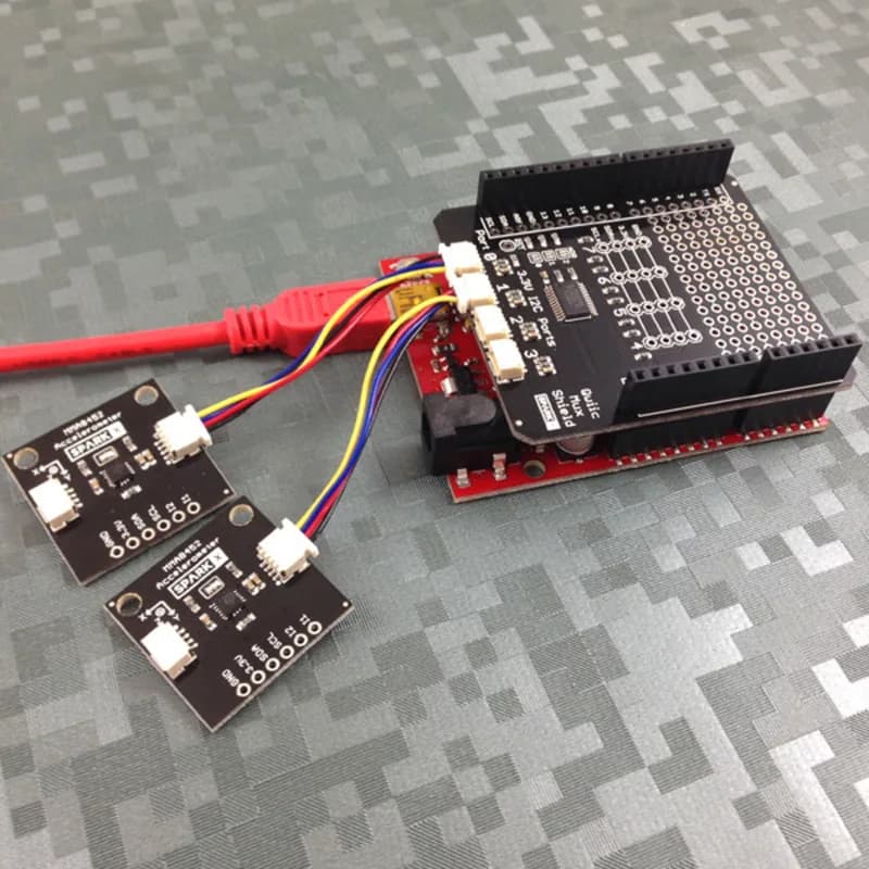 Qwiic Mux Shield для Arduino — PCA9548A