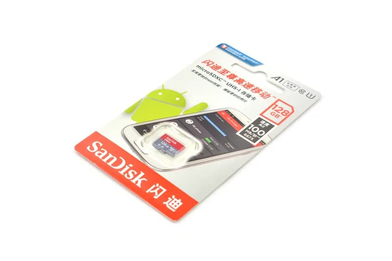 Разблокируйте хранилище объемом 128 ГБ с помощью SanDisk MicroSD: идеально подходит для HD-видео!
