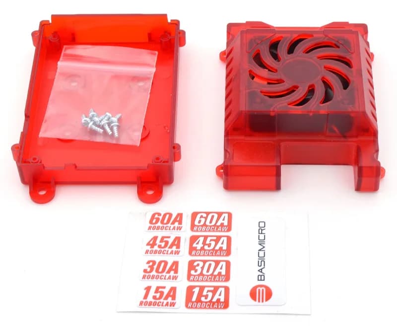 Корпус с вентилятором для RoboClaw 2х15А, 2х30А и 2х45А