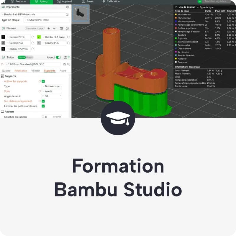 Студия Formation Bambu (3 часа)