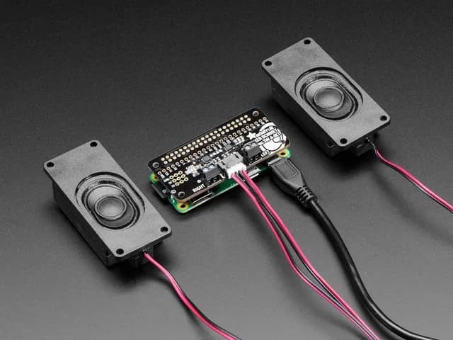 Стерео-капотный комплект для Raspberry Pi Zero W — включает Pi Zero W