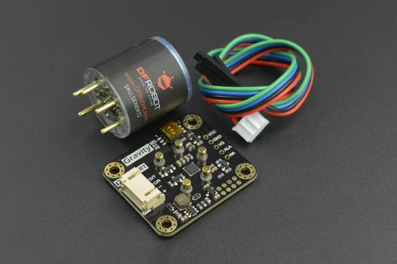 Гравитация: Датчик O3 (калиброванный) - I2C и UART