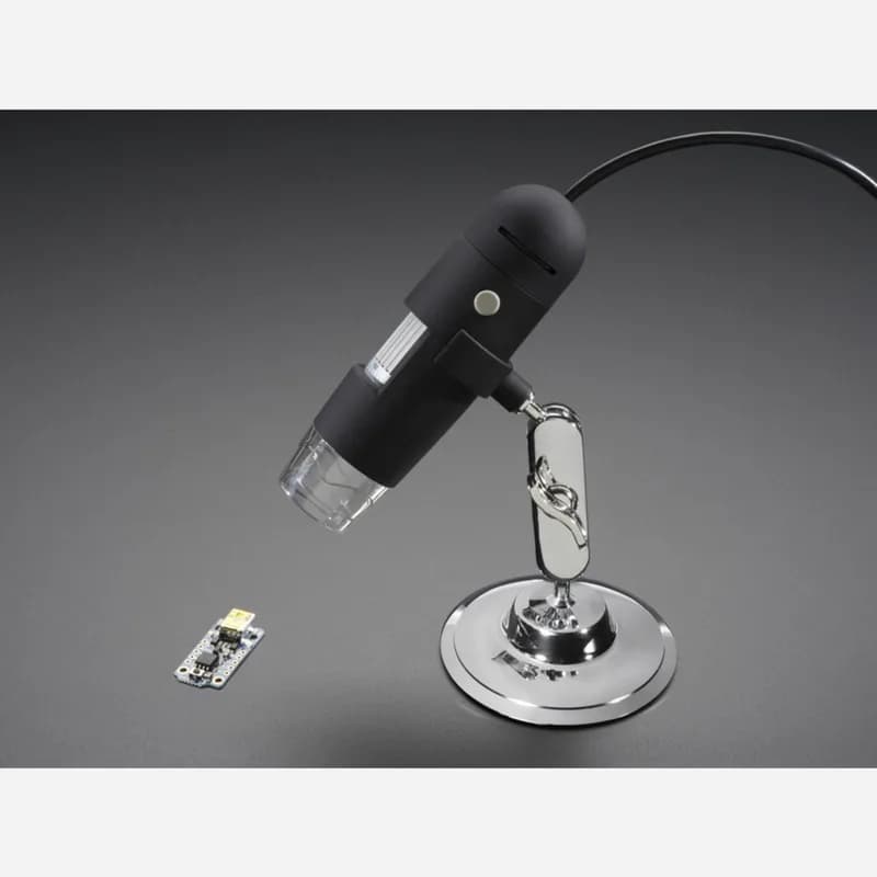 USB-микроскоп - 5 МП с интерполяцией, 220-кратное увеличение / 8 светодиодов