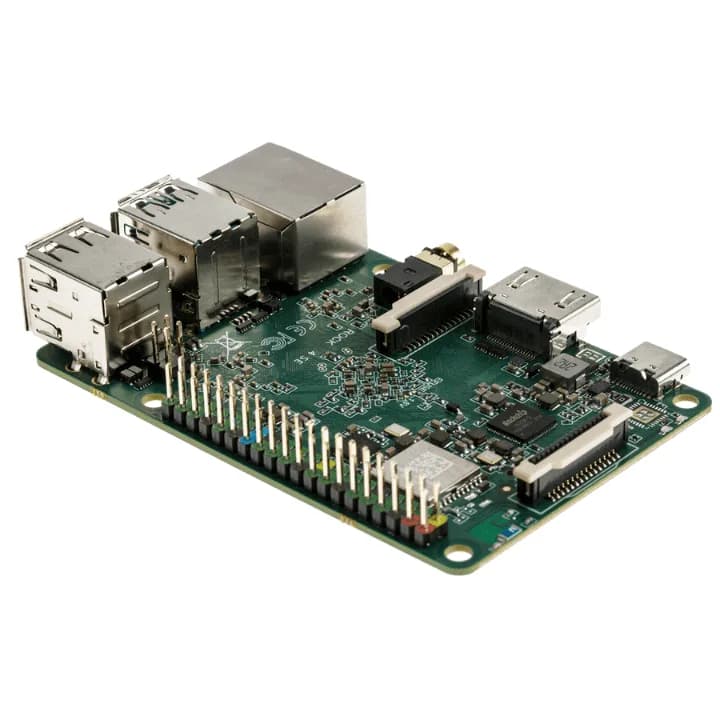 Одноплатный компьютер ROCK 4 SE, 4 ГБ оперативной памяти LPDDR4, Rockchip RK3399-T ARM Cortex-A72