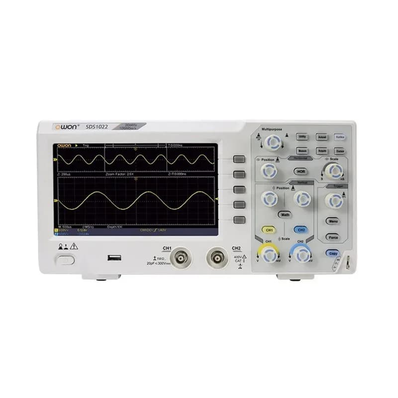 Owon SDS 1022 Цифровой запоминающий осциллограф, 20 МГц