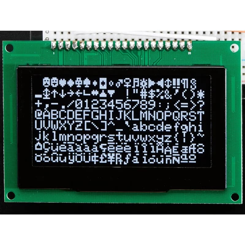 Комплект модуля графического OLED-дисплея монохромный 2,7 128x64