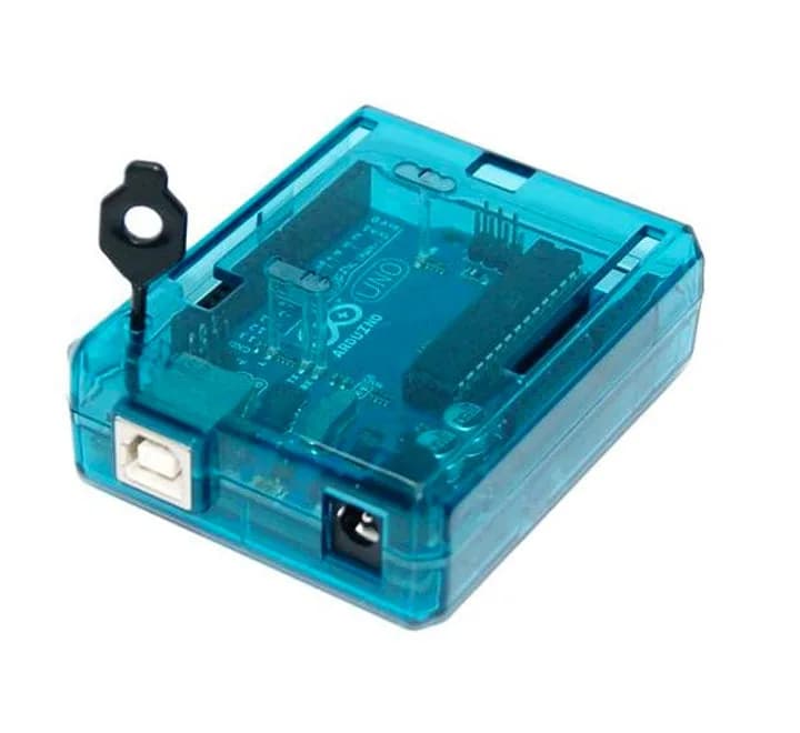 Синий чехол для Arduino Uno