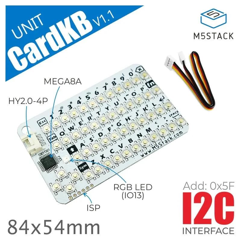 M5Stack CardKB Mini V1.1MEGA8A