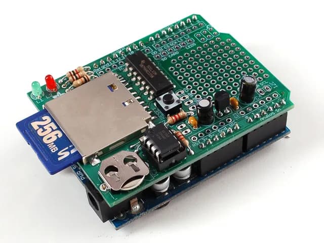 Экран регистрации данных Adafruit для Arduino