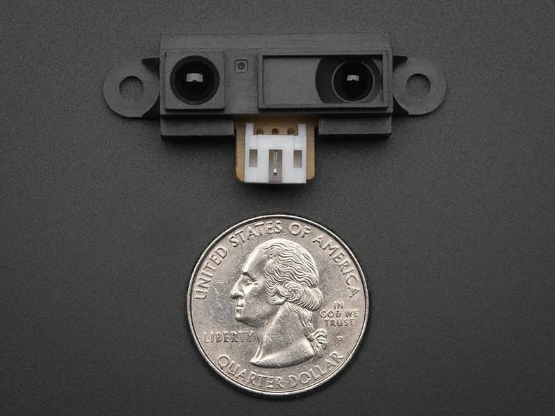 ИК-датчик расстояния включает кабель (10–80 см) GP2Y0A21YK0F