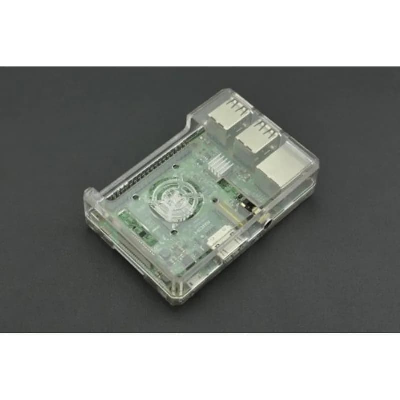 Прозрачный чехол из АБС-пластика для Raspberry Pi B+/2B/3B/3B+