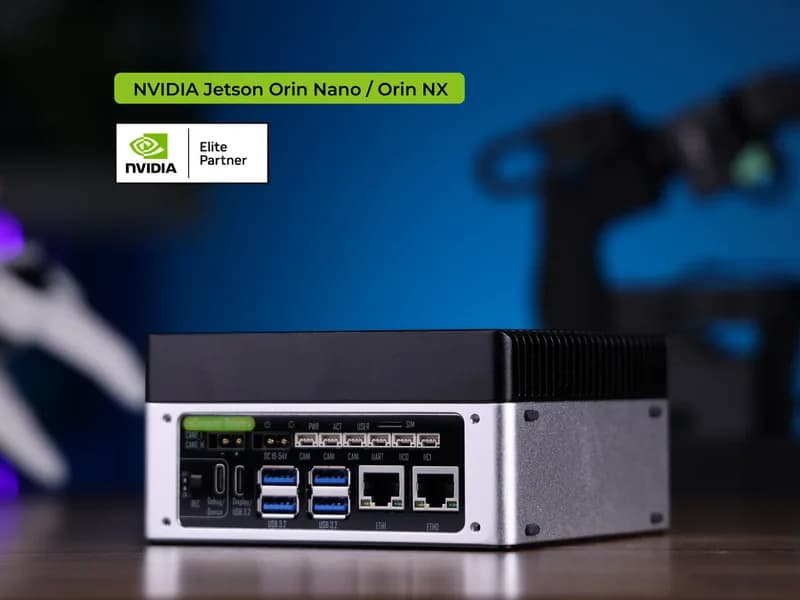reComputer Robotics J4011 — интеллектуальный компьютер Edge AI с NVIDIA Jetson Orin NX Super 8 ГБ