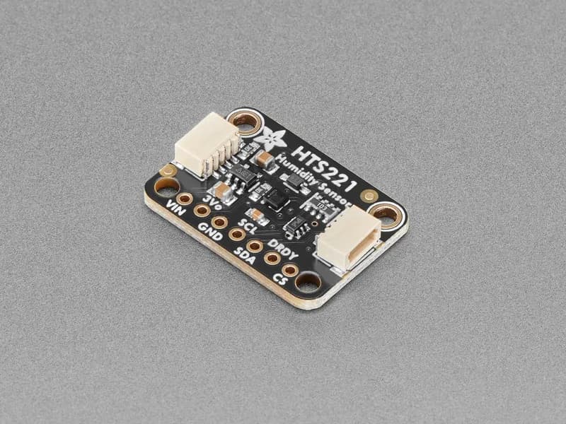 Adafruit HTS221 Коммутационная плата датчика температуры и влажности — STEMMA QT / Qwiic