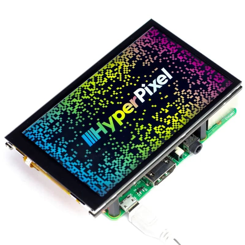 HyperPixel 4.0 — дисплей высокого разрешения для Raspberry Pi — сенсорный