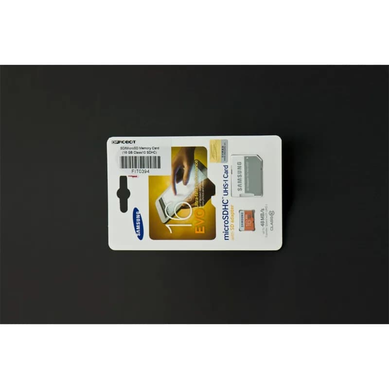 Карта памяти SD/MicroSD (SDHC класса 10 16 ГБ с адаптером)