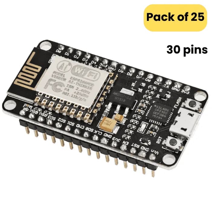 NodeMCU ESP8266 (драйвер AMICA-CP2102) (25 шт. в упаковке)