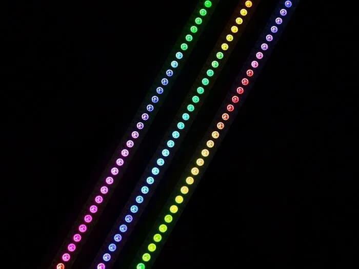 WS2813B Цифровая гибкая светодиодная лента RGB 144 светодиода - 1 метр