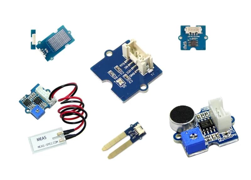 Комплект модулей датчиков окружающей среды Grove(6) для Microbit и Arduino