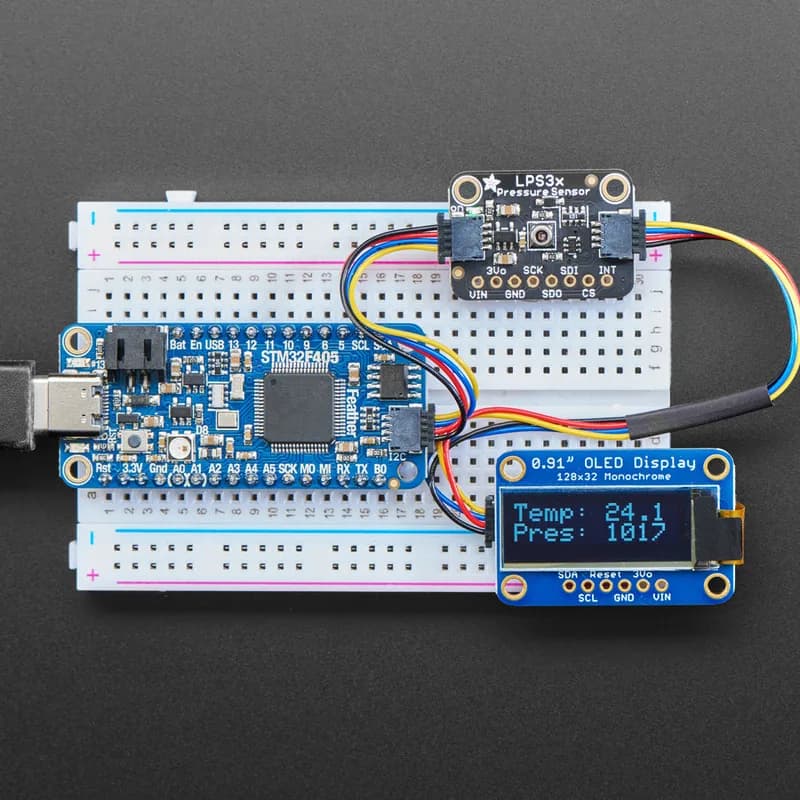 Adafruit LPS33HW Водостойкий датчик давления