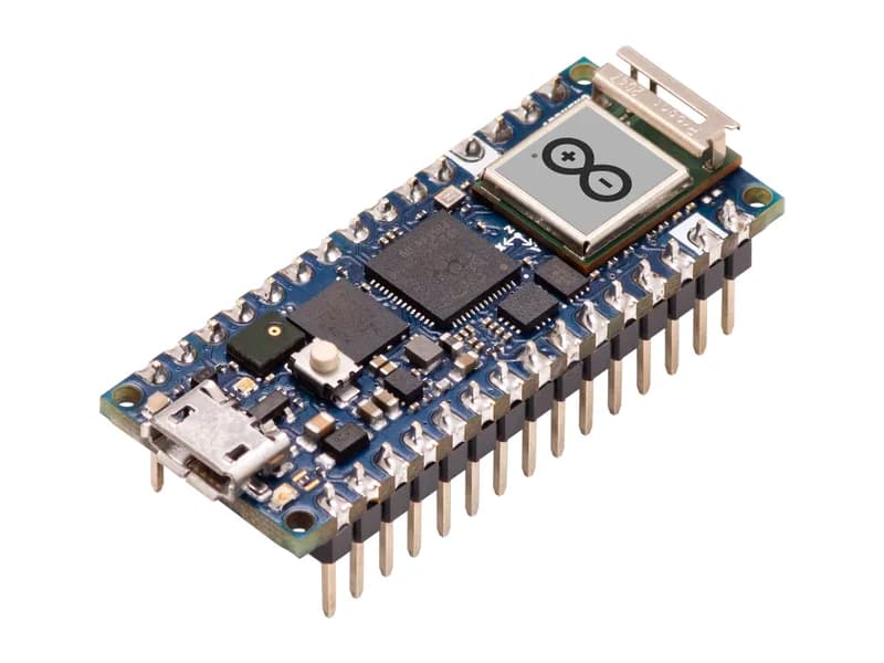 Arduino Nano RP2040 Connect с разъемами - U-blox Wi-Fi/6-осевой IMU
