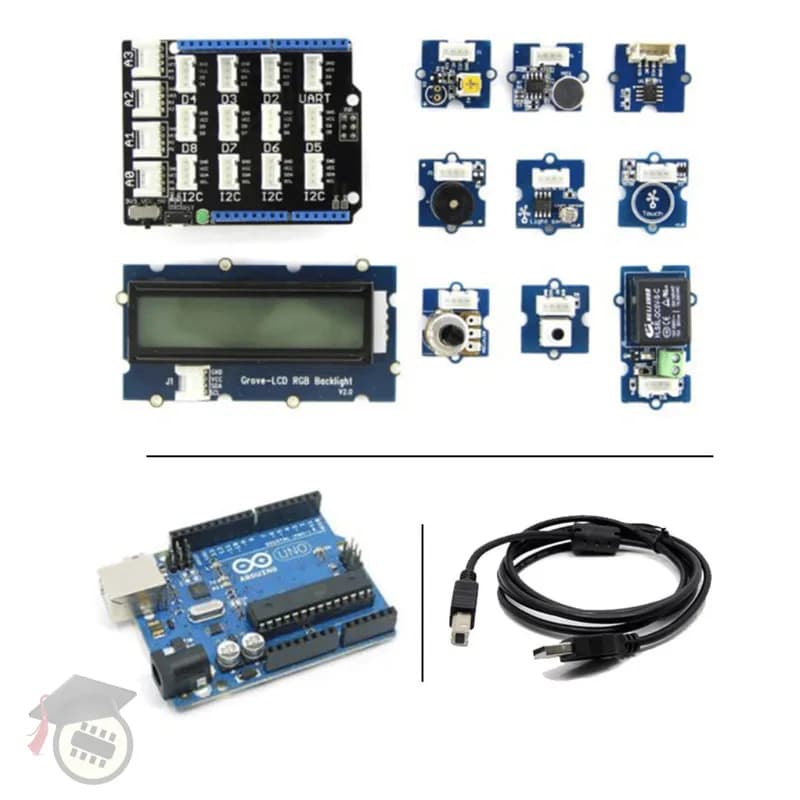 Grove — стартовый комплект для Arduino (с Arduino UNO R3)